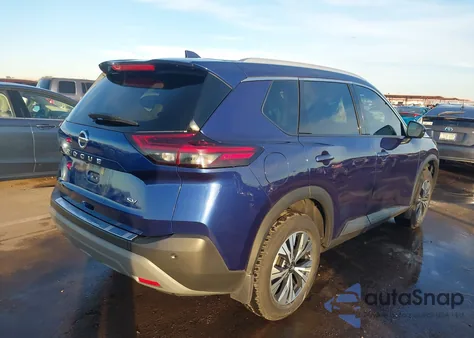 2021 Nissan Rogue Sv Fwd from USA, damaged, VIN 5N1AT3BA3MC817403